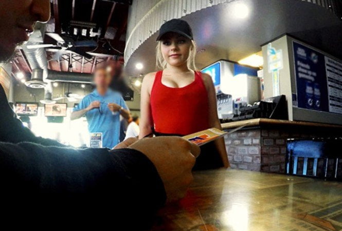 WaitressPOV &#8211; Skylar Valentine &#8211; Pint sized Pizzeria Girl, PervTube.net