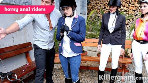 [Killergram] Marina Visconti, Kitana Lure (Horny Anal Riders / 12.23.2018)