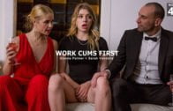 StepMomLessons – Giselle Palmer And Sarah Vandella – Work Cums First