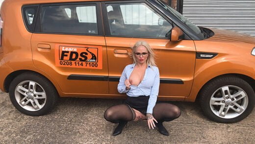 [FakeDrivingSchool] Louise Lee (Finger blasting squirting orgasms / 06.17.2019)