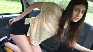 FakeTaxi &#8211; Lina Luxe, French Teen Takes Cock to the Balls, PervTube.net