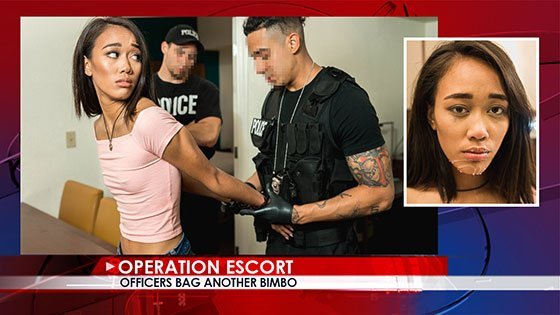 OperationEscort &#8211; Aria Skye &#8211; Officers Bag Another Bimbo E15, PervTube.net