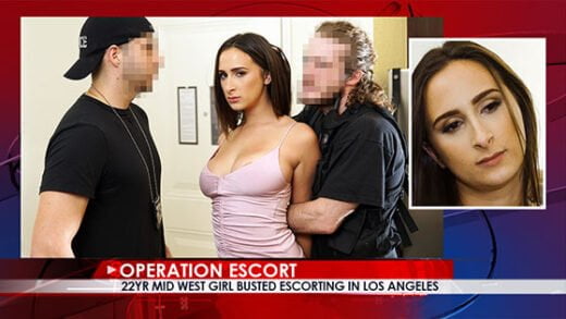 OperationEscort – Ashley Adams – 22 yr Midwest Girl Busted Escorting in Los Angeles E17