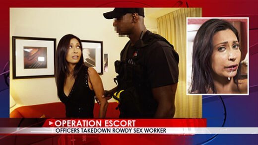 OperationEscort – Jade Jantzen – Officers Takedown Rowdy Sex Worker