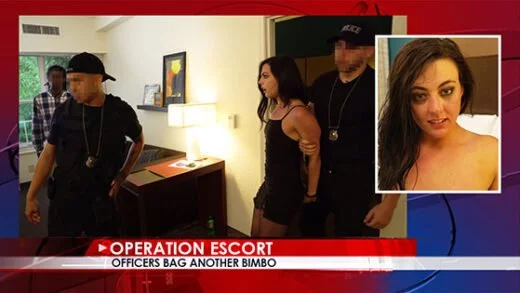 OperationEscort – Whitney Wright – Officers Bag Another Bimbo