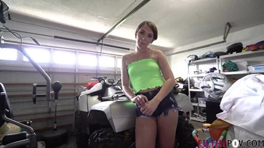 [FilthyPOV] Natalie Porkman (My Step-Sister Natalie Fucks Me in the Garage to Get Back at My Dad / 10.07.2019)