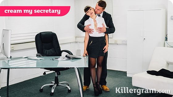 Killergram &#8211; Luna Rival &#8211; Cream My Teen Secretary, PervTube.net