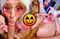 SweetyX E63 Keoki Star And Leah Meow – Halloween Bitches 1