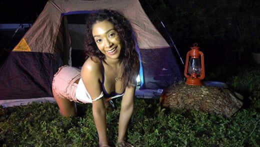 [BangYNGR] Sarah Lace (Gets Pounded Deep In A Nighttime Camping Trip / 02.20.2020)