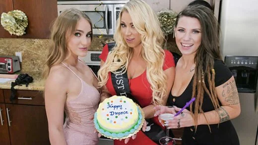 [Dyked] Indica Flower, Kenzie Madison, Katie Morgan (Divorced / 06.12.2020)