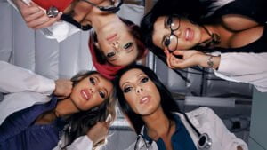 DoctorAdventures &#8211; Anna Bell Peaks, Nicole Aniston, Rachel Starr And Romi Rain &#8211; The Last Dick on Earth, PervTube.net