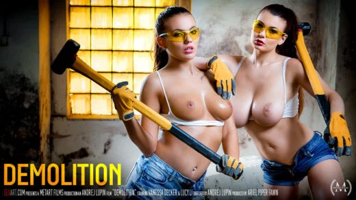 SexArt – Lucy Li And Vanessa Decker – Demolition