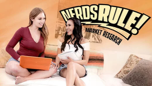 GirlsWay – Skylar Snow And Jada Kai – Nerds Rule: Market Research