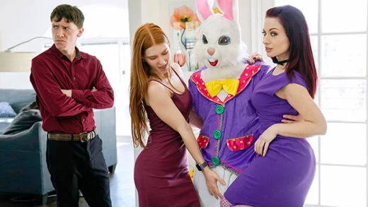 FamilyStrokes – Jane Rogers And Jessica Ryan – Seducing The Easter Bunny