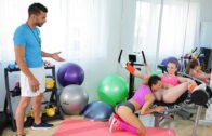 FitnessRooms – Katy Rose And Lena Coxx – Post Workout BBC