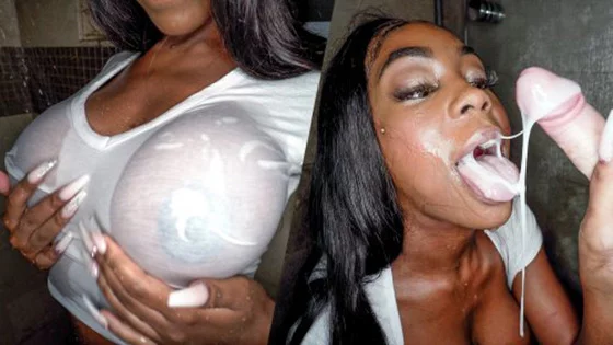 FilthyBlowjobs &#8211; Tori Montana &#8211; Ebony Amateur Sucks Big White Cock for Cum, PervTube.net