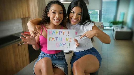 DadCrush – Maya Farrell And Sarah Lace – Father’s Day Competition