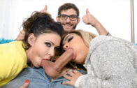 MylfXSpizoo – Aaliyah Hadid And Jessica Jaymes – Loud Neighbors Secret