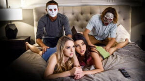 BFFS &#8211; Natalia Nix, Dakota Burns And Dani Damzel &#8211; Stepbrother Crashes Slumber Party, PervTube.net