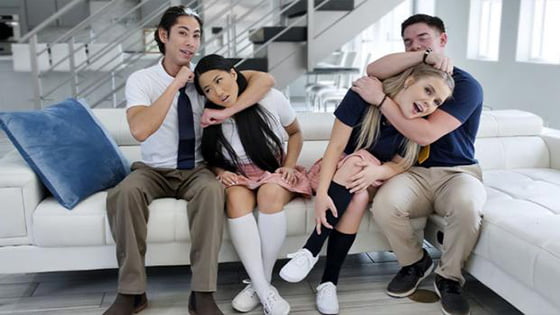 SisSwap &#8211; Percy Sires And Alona Bloom &#8211; Sis Swap For Haul, PervTube.net