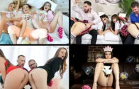 TeamSkeetSelects – Serena Santos, Gia Derza, Val Steele And Vivian Taylor – Hottest Spring Babes