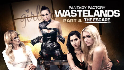 GirlsWay – April O’Neil, Abigail Mac, Cherie DeVille And Kenna James – Wastelands Episode 4