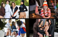 TeamSkeetSelects – Sami Parker, Daisy Stone, Brooklyn Gray And Avery Black – A Cosplay Compilation