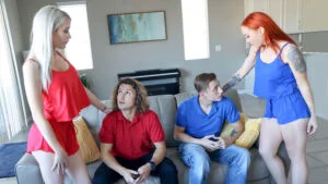 CuckHunter &#8211; Nova Sky &#8211; Redhead Wife Nova Sky Cuckolds Lazy Husband With Big Cock, PervTube.net