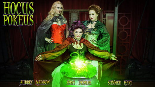 MylfWood - Summer Hart, Audrey Madison And Emmy Demure - Hocus Pocus Deux