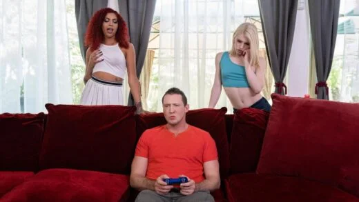 TransAngels – Izzy Wilde And Rubi Maxim – Horny For The Gamer Roommate 1