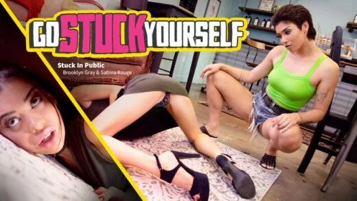 GoStuckYourself – Brooklyn Gray And Sabina Rouge – Stuck In Public