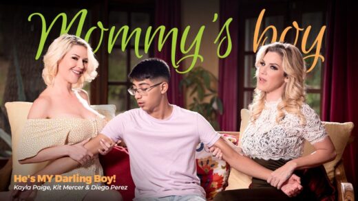 MommysBoy – Kayla Paige And Kit Mercer – He’s MY Darling Boy!