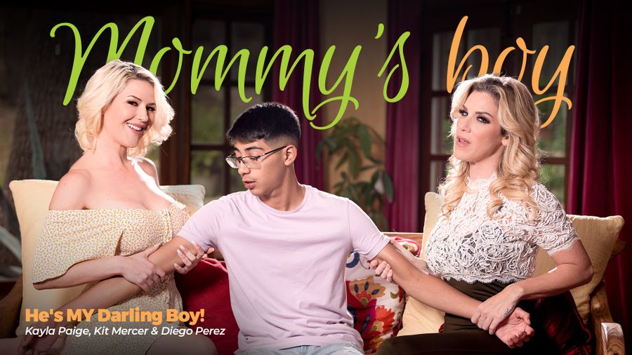 MommysBoy &#8211; Kayla Paige And Kit Mercer &#8211; He&#8217;s MY Darling Boy!, PervTube.net