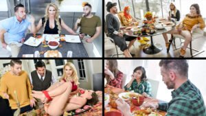 DaughterSwap &#8211; Jasmine Grey And Naomi Blue &#8211; Thanksgiving Day Pussy Parade Part 1, PervTube.net