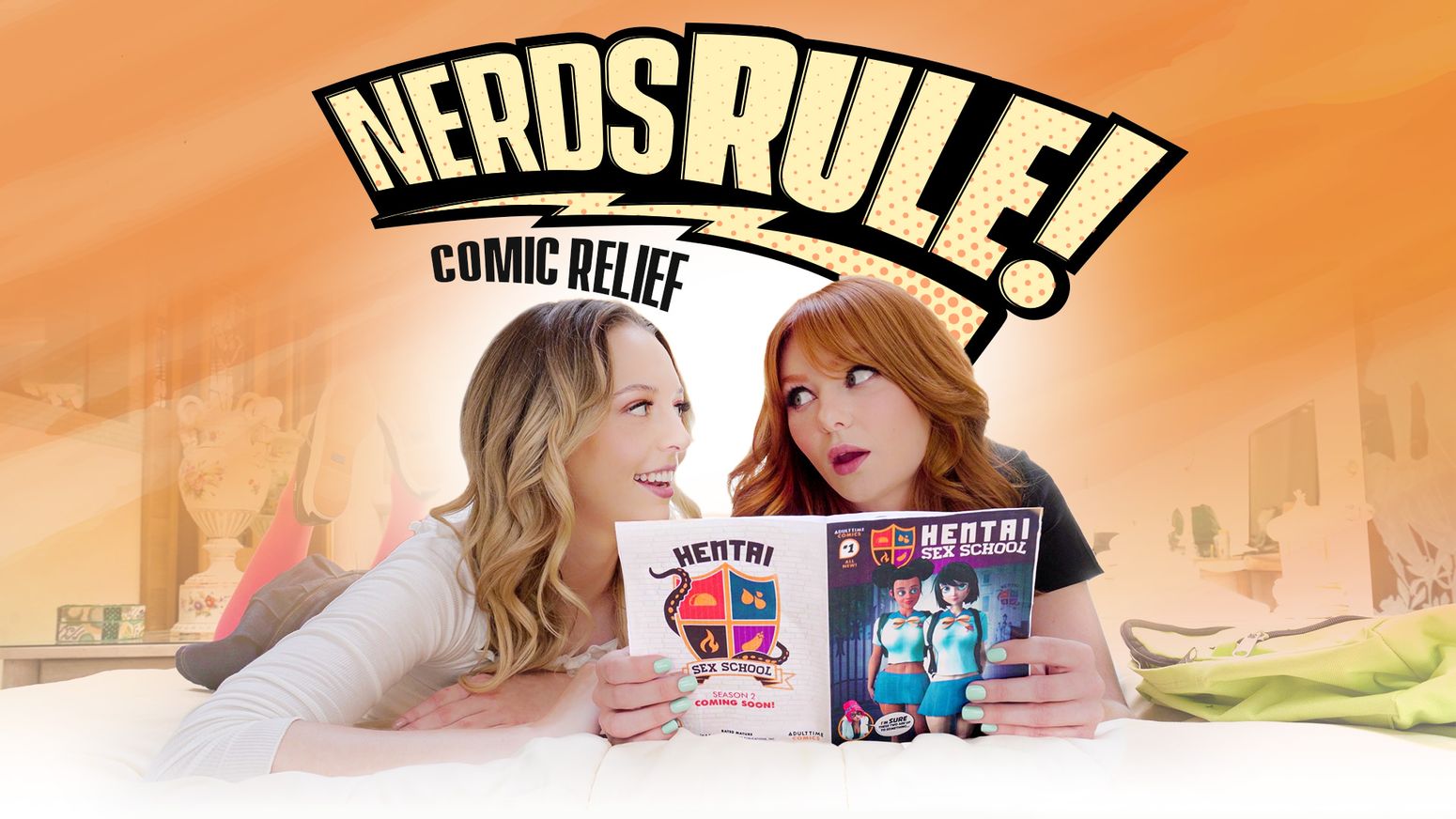 GirlsWay &#8211; Lacy Lennon And Lily Larimar &#8211; Nerds Rule!: Comic Relief, PervTube.net