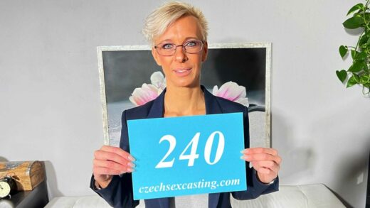 CzechSexCasting - Espoir - Muscular Guy Fucked Blonde Mature