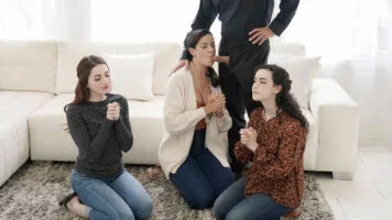 FreeUseMILF – Penny Barber, Aria Carson And Lyra Lockhart – Polygamy