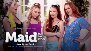 GirlsWay &#8211; Nina Elle And Alison Rey &#8211; Maid For Each Other: Swap Service Part 2, PervTube.net