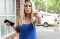 PublicPickups – Mila Marx – Curvy Blonde Rides Dick In Garage