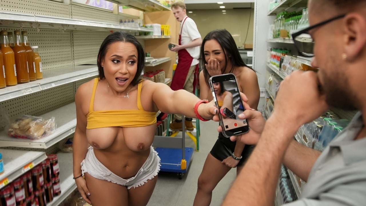 RKPrime &#8211; Carmela Clutch And Lilly Hall &#8211; Pranks And Supermarket Skanks, PervTube.net