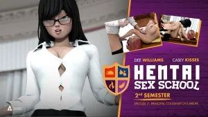 AnimeshinClub &#8211; Hentai Sex School &#8211; Episode 4 &#8211; Detention, PervTube.net