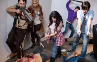 BurningAngel – Joanna Angel, Arabelle Raphael And Kleio Valentien – Walking Dead Orgy!