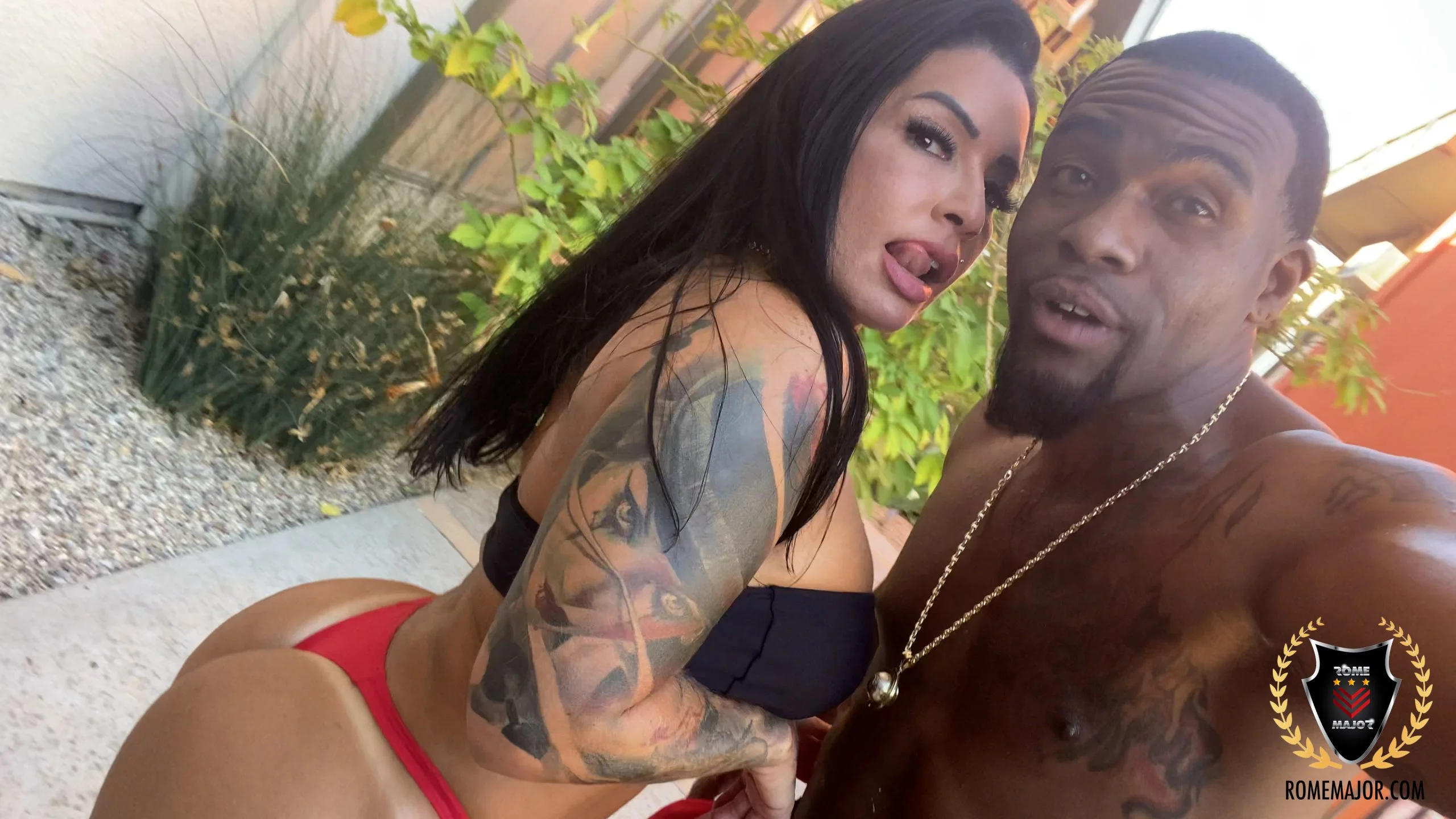 RomeMajor – Monica Santhiago – Juicy Poolside Score, PervTube.net