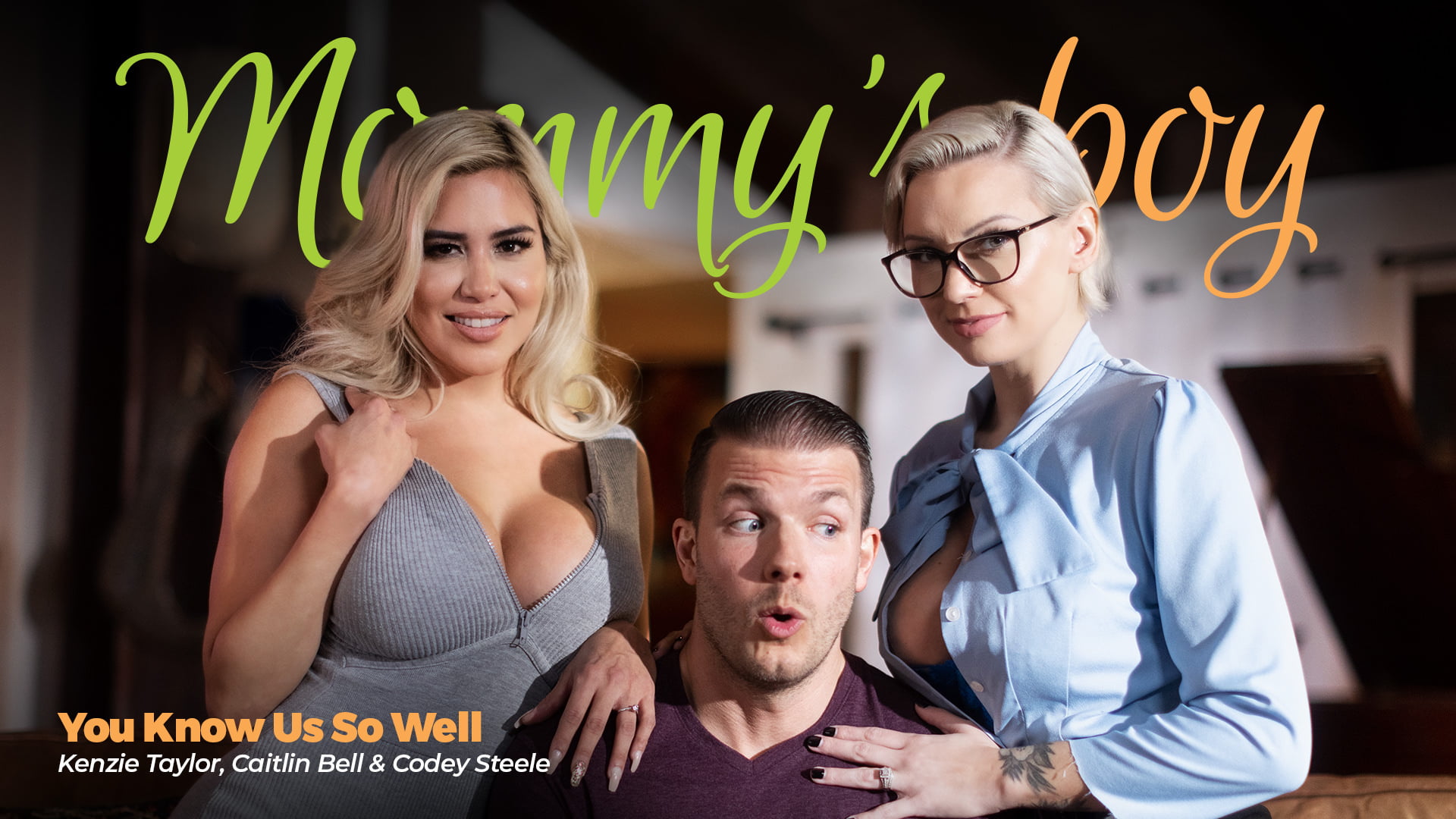 MommysBoy &#8211; Kenzie Taylor And Caitlin Bell &#8211; You Know Us So Well, PervTube.net