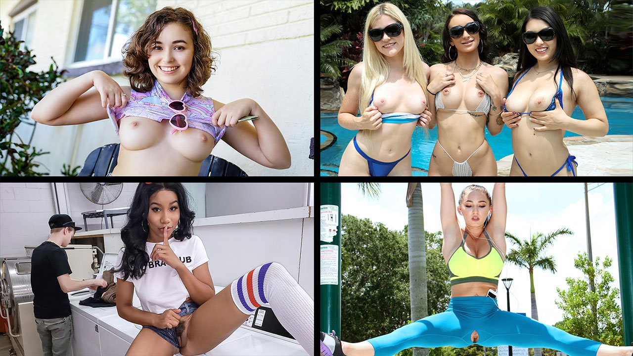 TeamSkeetSelects &#8211; Alessia Luna, Alex Coal, Stella Rae And Bethany Benz &#8211; Public Flashing, PervTube.net