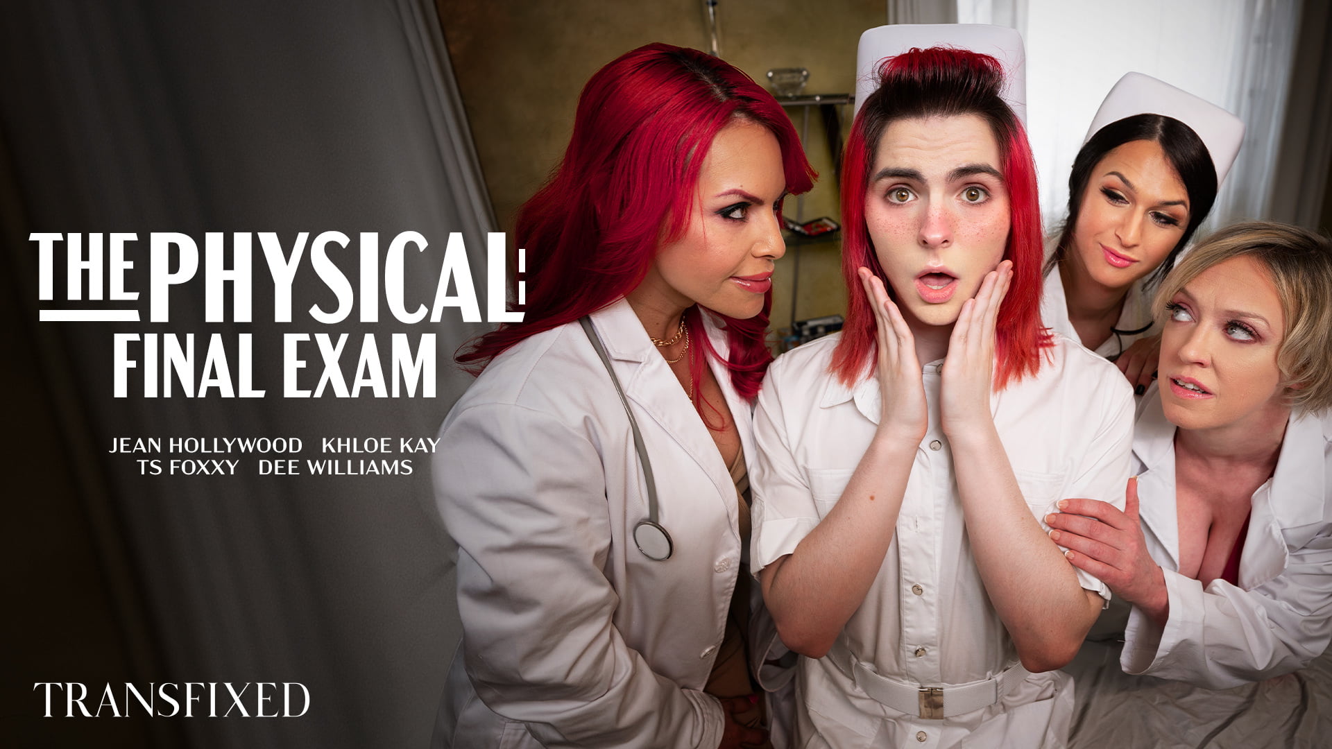 Transfixed &#8211; Dee Williams, TS Foxxy, Khloe Kay And Jean Hollywood &#8211; The Physical: Final Exam, PervTube.net