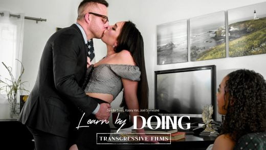 TransgressiveFilms – Zerella Skies And Kasey Kei – Learn By Doing