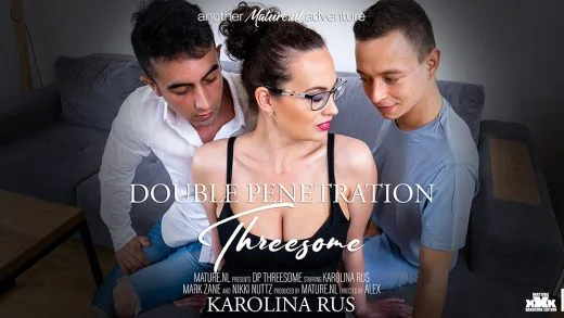 MatureNL – Karolina Rus – Double Penetration Threesome