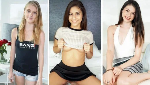 TeamSkeetXBang – Nina North, Hannah Hays And Marina Woods – Bang Compilation