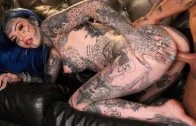 AltErotic – Lily Lane And Samantha Mack – Energetic 3-Way Fuck Fest With 3 Tattooed Superstars!